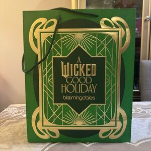 Limited Edition Bloomingdales Wicked Shopping Paper Bag